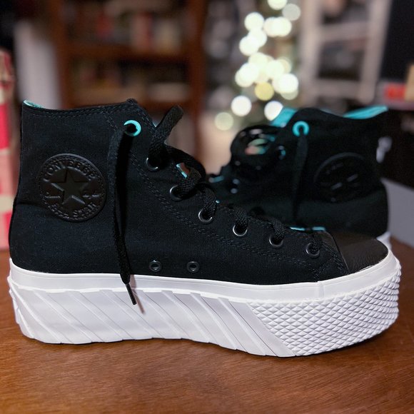 Converse Chuck Lift 2X Platform Surface Fusion Ripple - Picture 2 of 8